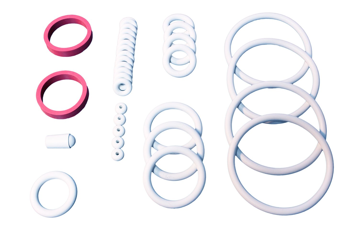 Game Room Guys Gottlieb Poseidon White Rubber Ring Kit