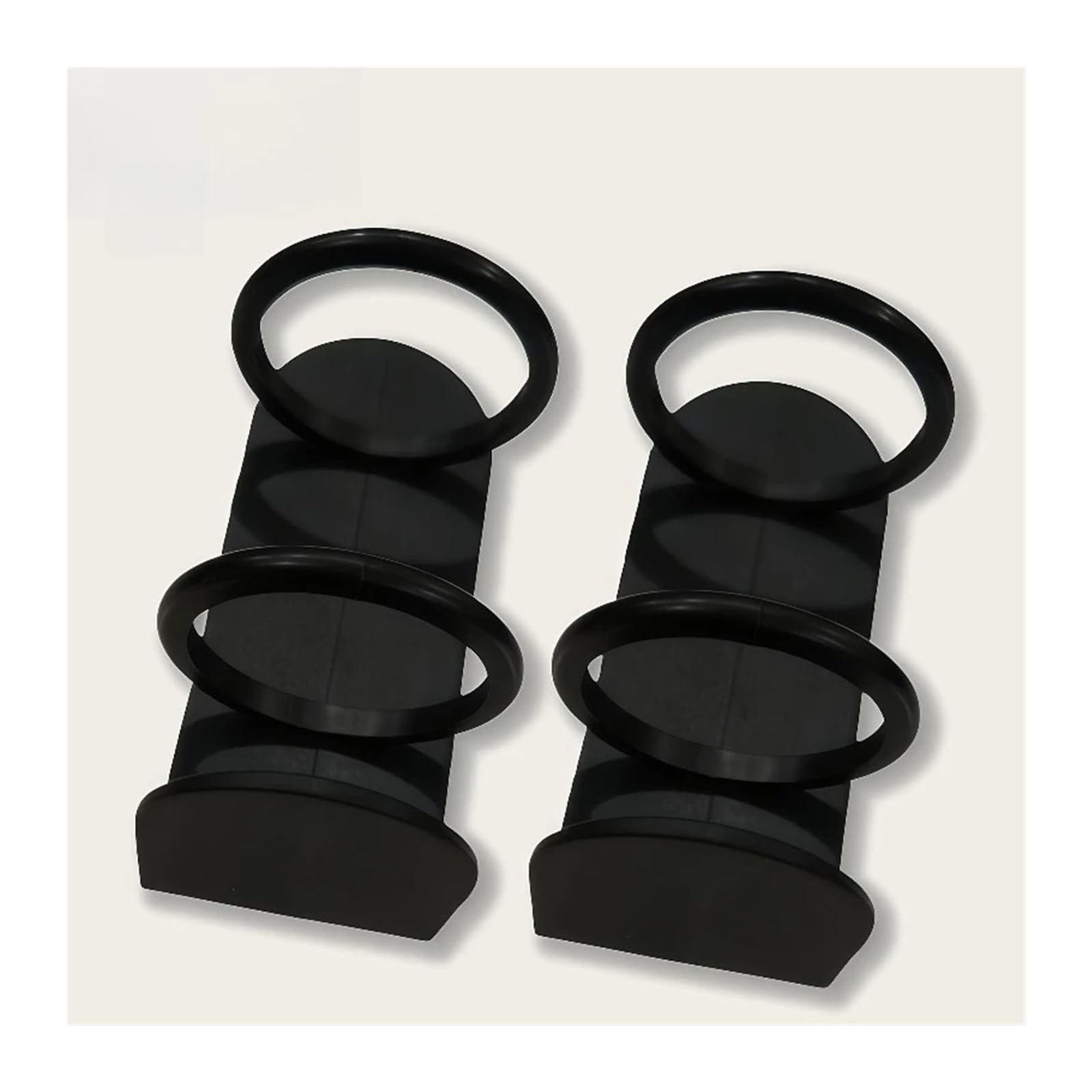 Organizador de cepillos de Dientes for Colgar en la Pared, Estante de Almacenamiento Multifuncional for afeitadora, sin Perforaciones, 1 ud.(3pcs Black)