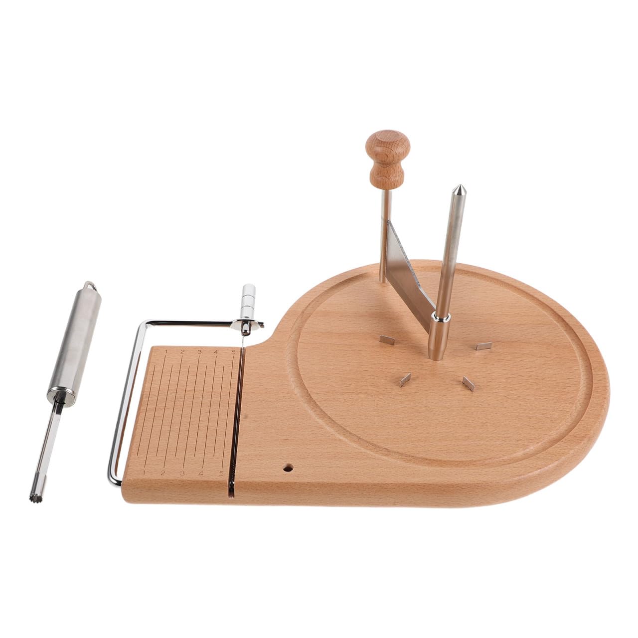 Didiseaon Handkäsehobel mit Handkurbel und Metall Drehbare Käsereibe für Küche und Picknick Präzise Schneidtechnik Multifunktionales Schokoladenraspelwerkzeug