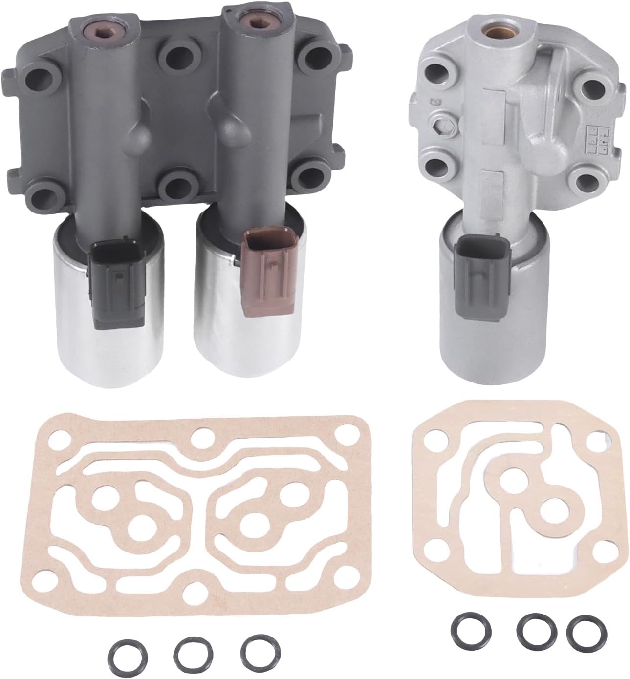 28260-PRP-014 Transmission Dual Linear Shift Solenoid Valve with Gasket Fit for 2003-2007 Accord CR-V Acura Replace OE 28250-PRP-003