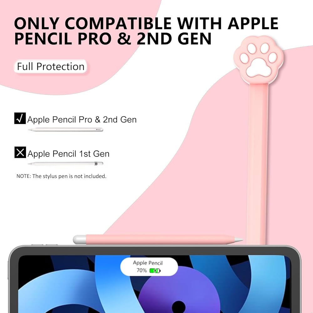 Amazon.com: Silicone Case Compatible with Apple Pencil 2nd