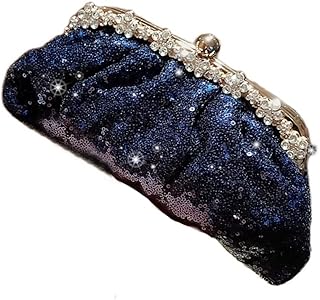 Clutch Bag Women Sequin Purses Handbag Womens Wallet Chain Shoulder Female Party Clutch