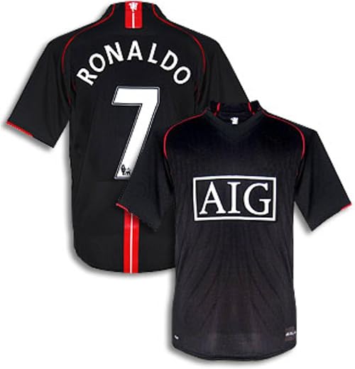 RJM Football Ronaldo 7 Away Jersey for (Men & Boys & Kids)(11-12Years) Multicolour