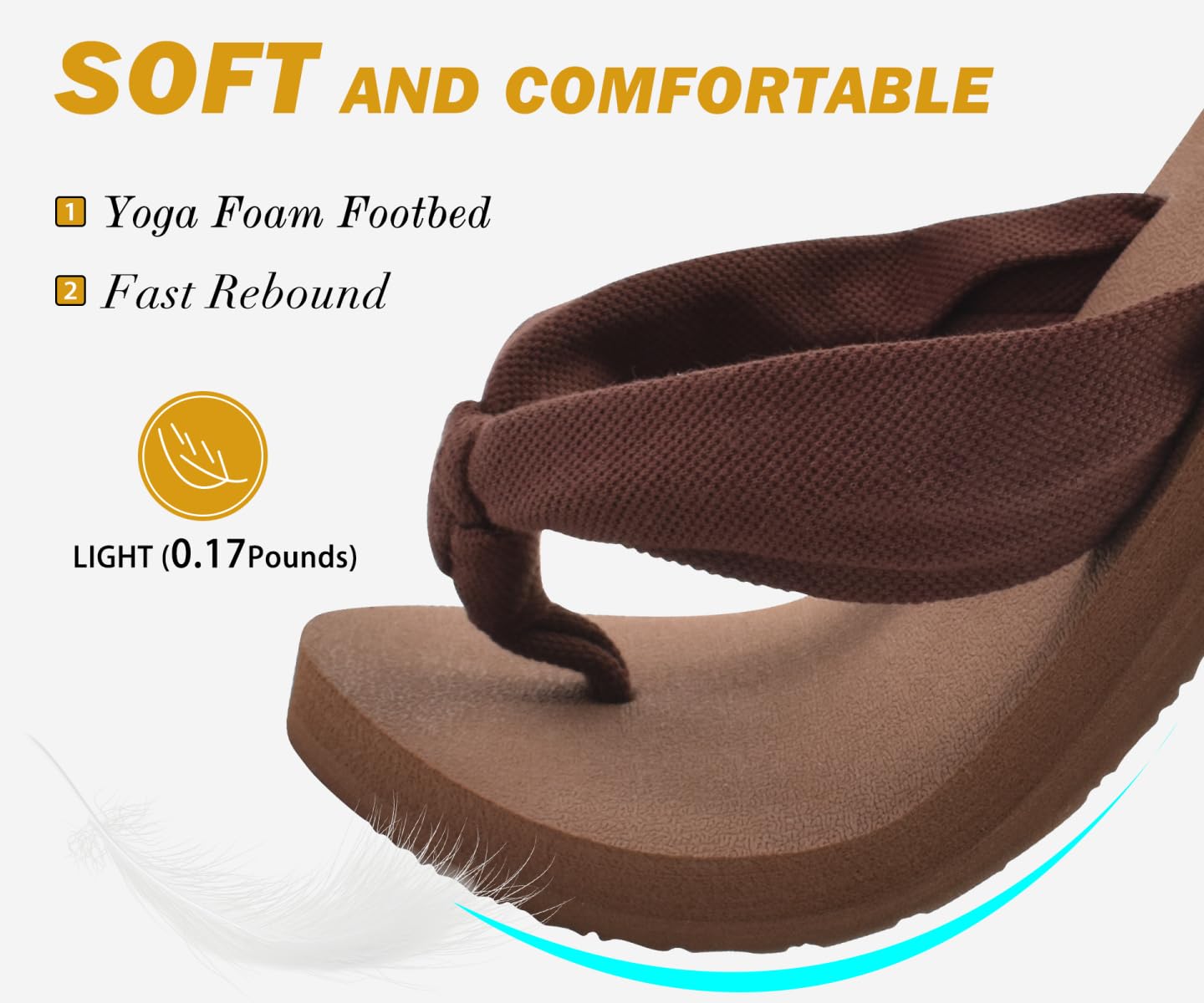 KuaiLu Infradito Donna Estive Comode Stoffa Righe Ciabatte Arch Support Spiaggia Piscina Sandali Mare Leggere Antiscivolo Gomma Suole