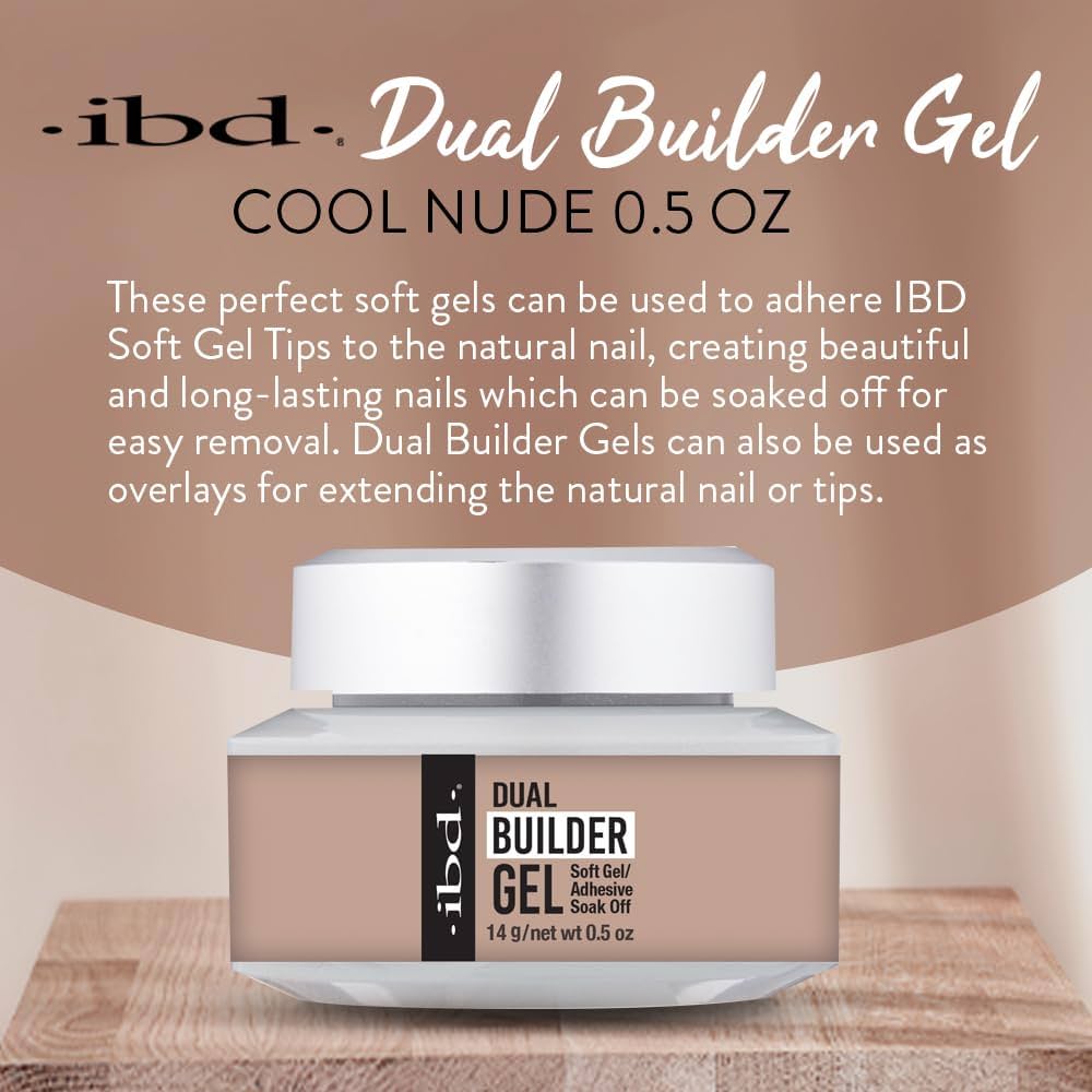 Amazon.com : IBD Dual Builder Gel, Soft Gel and Adhesive, UV
