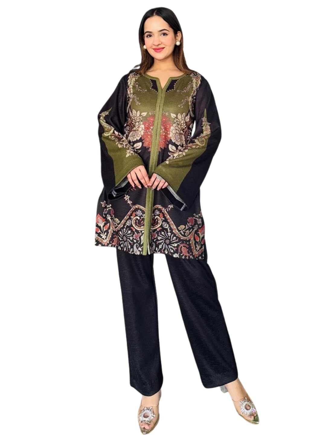 Women’s Soft Rayon Digital Printed Kurta & Pant Set | Elegant Floral Design | Comfortable, Lightweight & Stylish Ethnic Wear | Sizes S to 2XL-picture-45