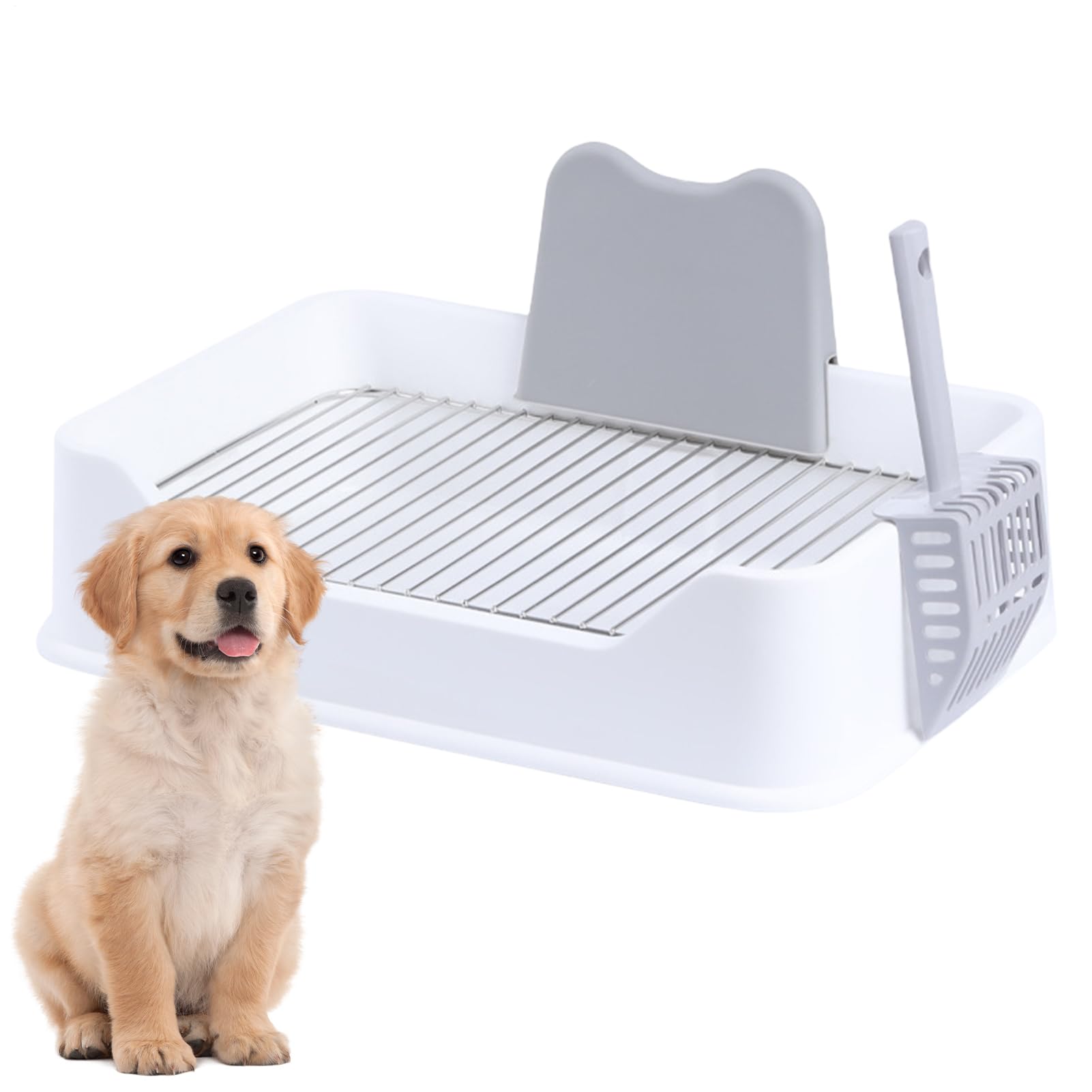 Vasca igienica per cani, accessori per animali domestici riutilizzabili e portatili, stazione per cani e da interni, per ufficio, soggiorno, balcone, esterno, appartamento, viaggi, terrazza