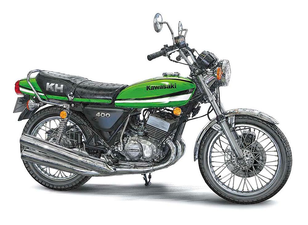 Amazon.com: Hasegawa KH400-A7 1/12 Motorcycle Series Kawasaki