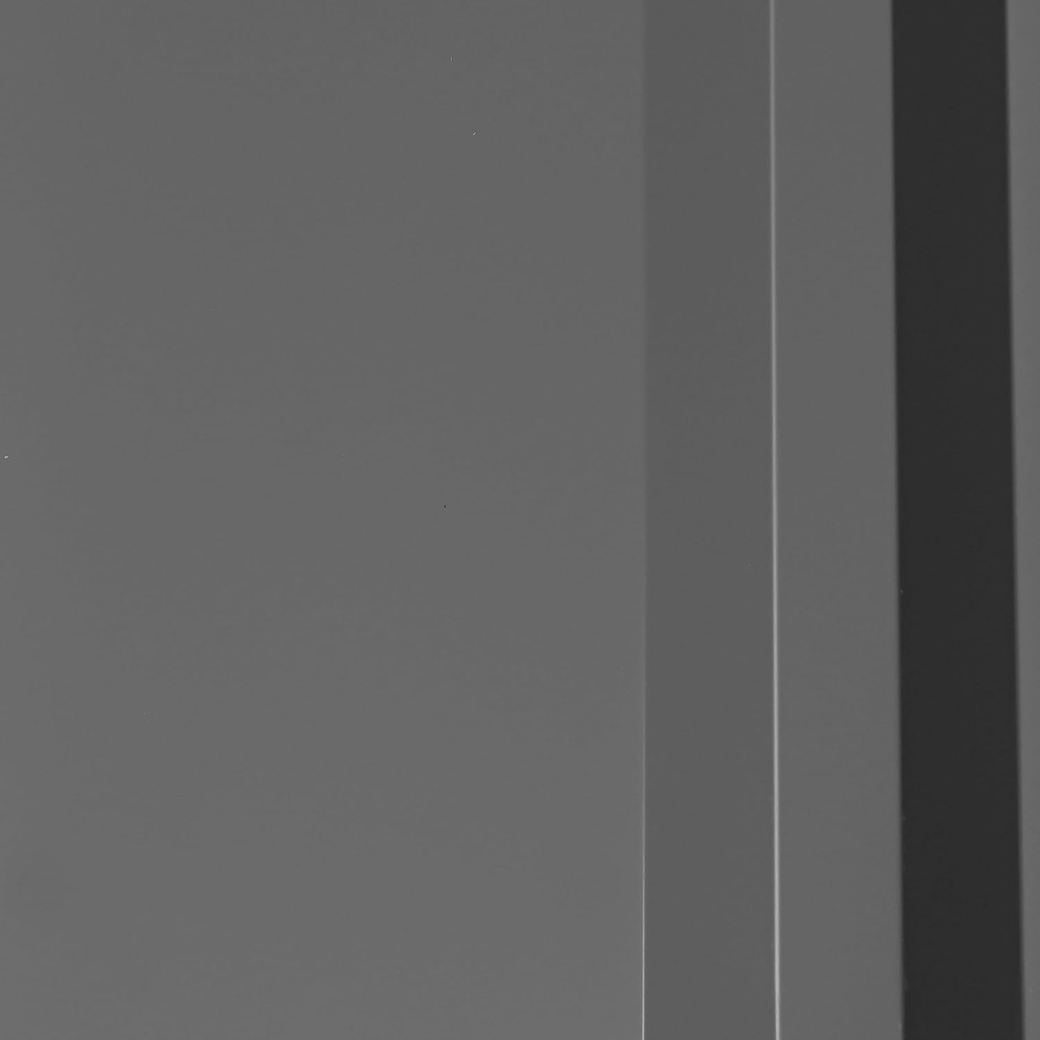 Close-up of the ventilation grilles on the Arrow EZEE Shed