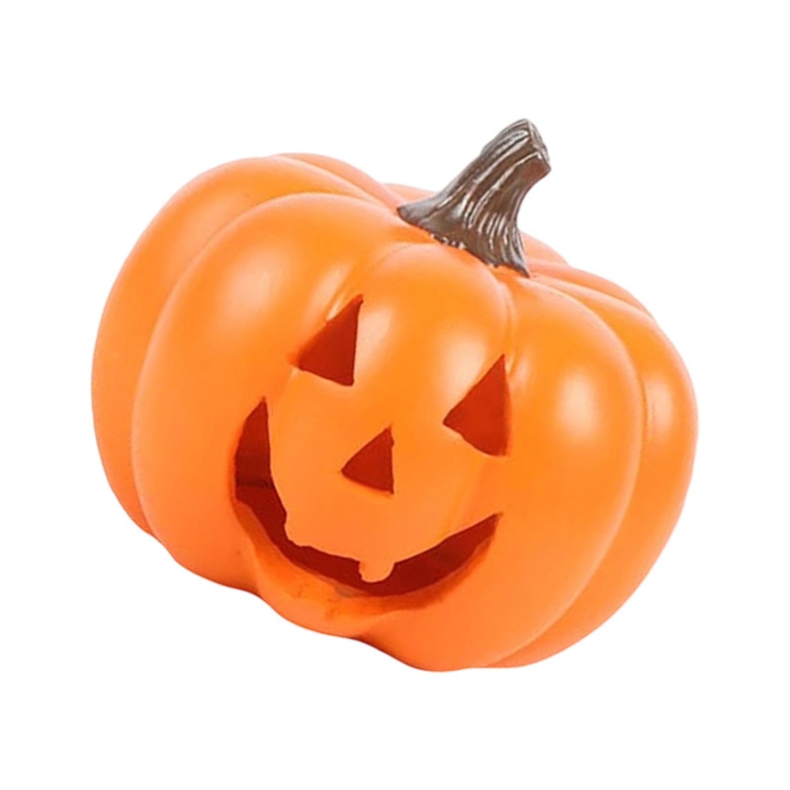 Xjdzineq Eerie Pumpkin Holder with Diffuser, Resin Halloween Decor for Party Themes Pumpkin Incenses Burners Scented Diffuser Mantels Decors