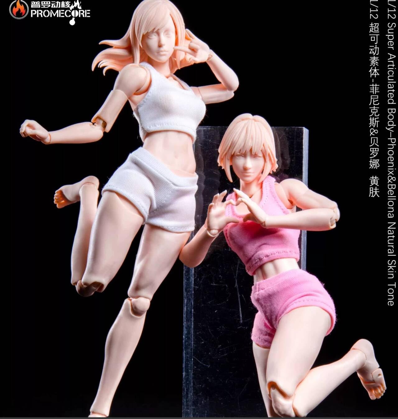 Amazon.co.jp: [Tbmodel] Promecore 1/12 フィギュア 超可動 少女