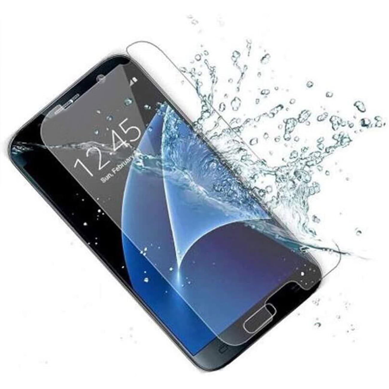 KJYFOANI Custodia per Doogee S200 (6.72) con 1 X Vetro Temperato Pellicola Protettiva, Morbido Silicone Case -Antigraffio Bumper Cover per Doogee S200 - Non toccare