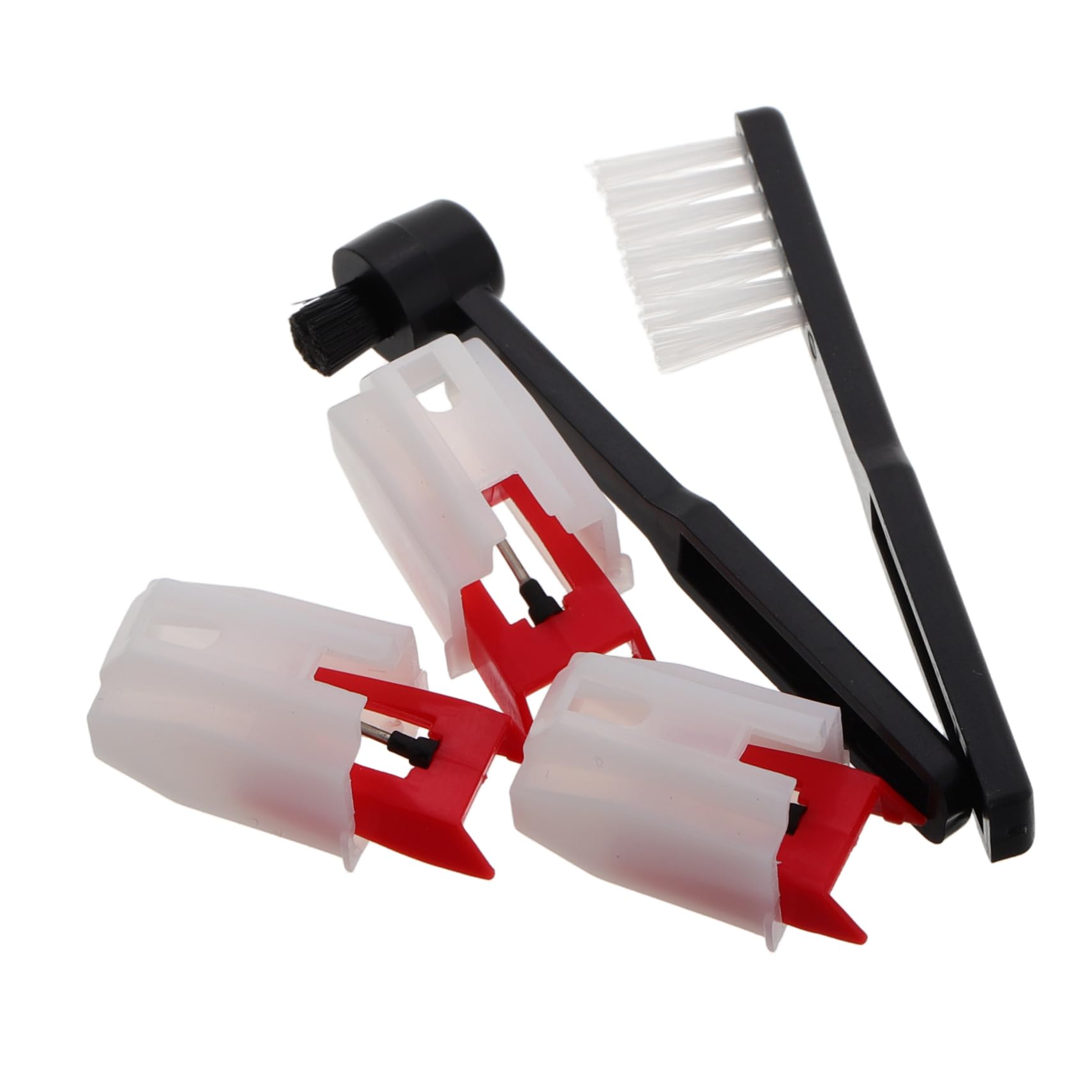 FRCOLOR 1set Vinyl Record Cleaning Brush with Replacement Stylus for Turntable -Static Accessory for Enhanced Sound Shops