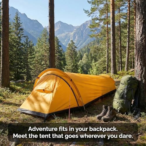 Saco Bivy Ultraligero Impermeable con Piso para Camping miniatura 3