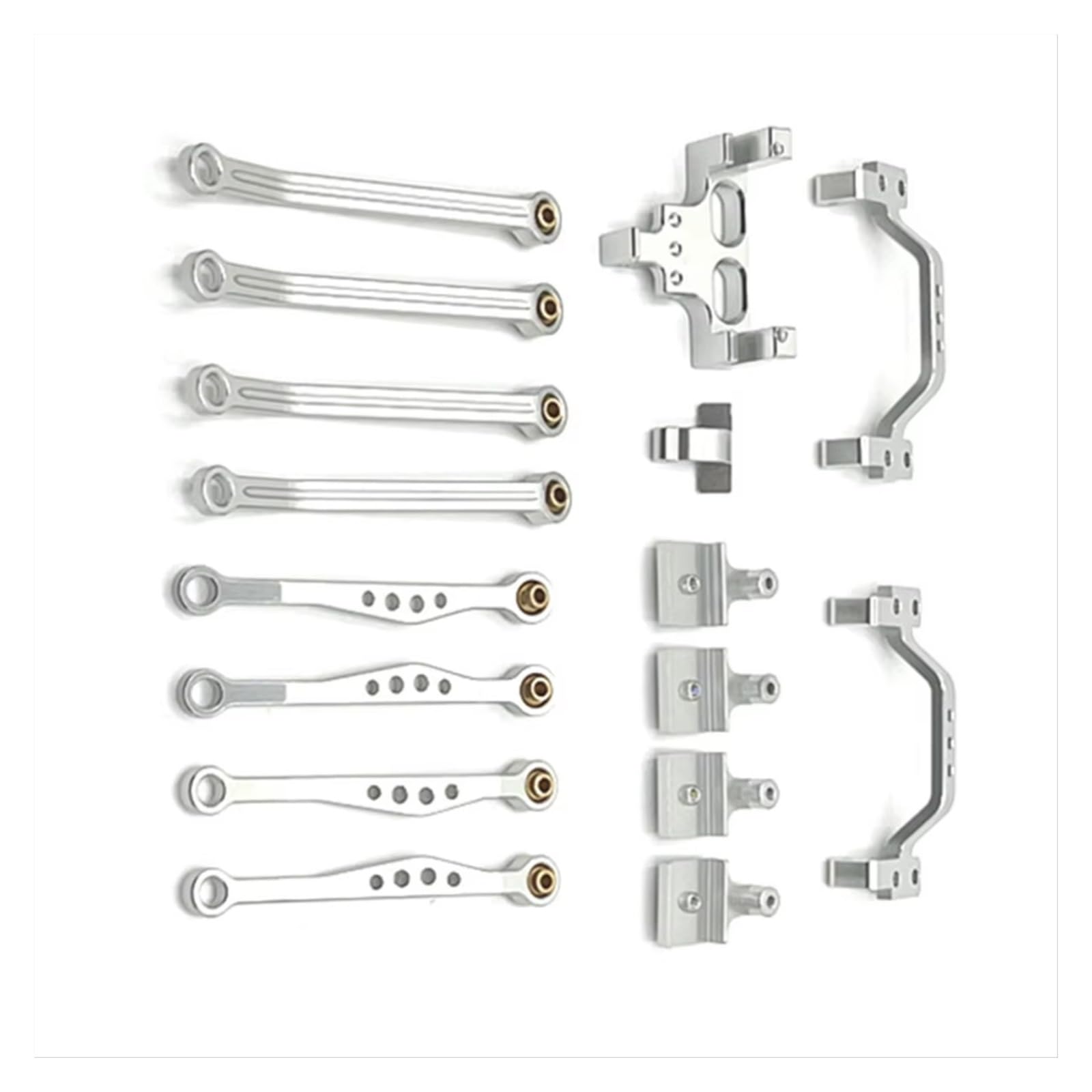 Rc Special Connecting Rod for C64 C74 1/16 Metal Pull Rod Suspension Frame Steering Gear Pull Rod for Seat Set RC Car Parts and Accessories Upgrades Replacement Use