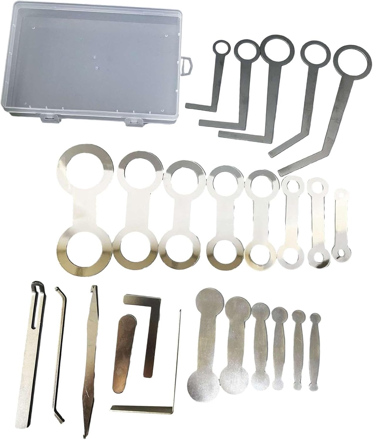 サックス修理ツールキット、実用的なサックスパッドレベリングツール、サックスパッドフラットツールセット