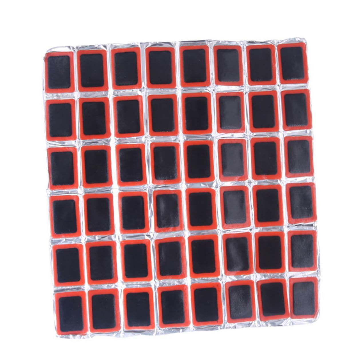 SEWOART 48Pcs Tire Patch Repair Kit Durable Rubber Puncture Patches for Bicycle Motorcycle and Scooter Lightweight Easy to Use for Emergency Repairs