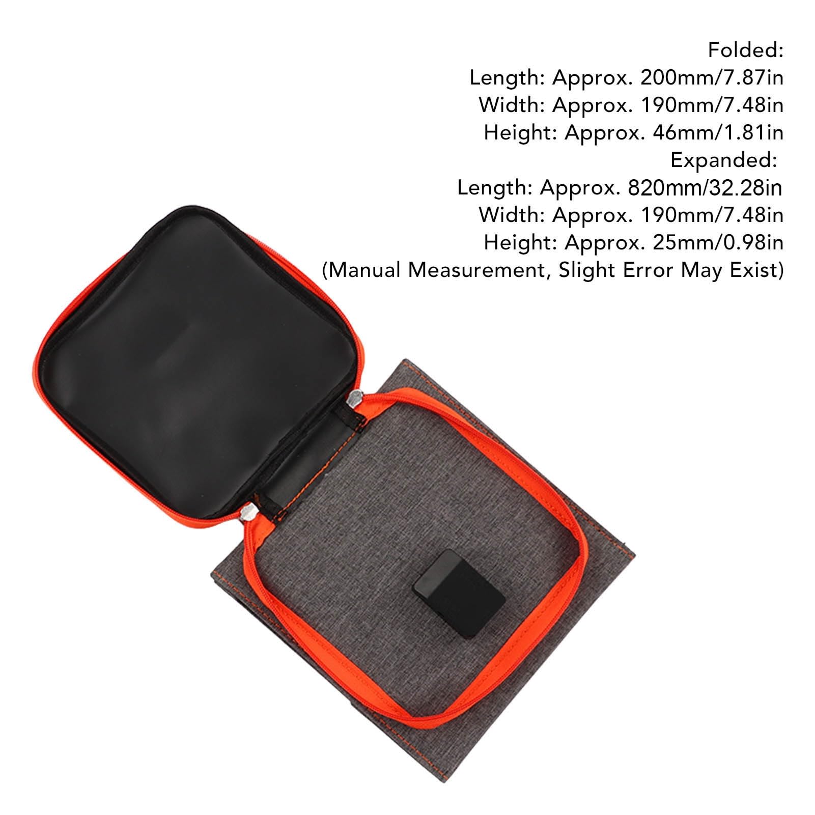 Chargeur de sac solaire pliant en silicium monocristallin 15W 5V, chargeur de panneau solaire USB Portable pour l'extérieur, pour Camping et randonnée