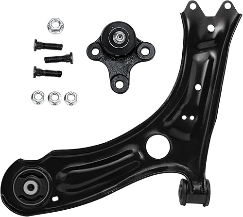 Detroit Axle - Brazos de control inferiores delanteros derechos de repuesto para Volkswagen Jetta 2011 2012 2013 2014 2015 2016 2017 2018 - Juego de