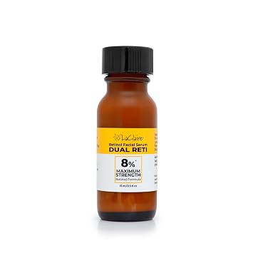 Fresh Look, Same Ingredients 8% Complex Retinol Facial Serum Anti-Aging, Brightening Neck & Facial Serum, Helps Nourish Skin with Lactic Acid, Vitamin A, Retinyl Palmitate 15 ml