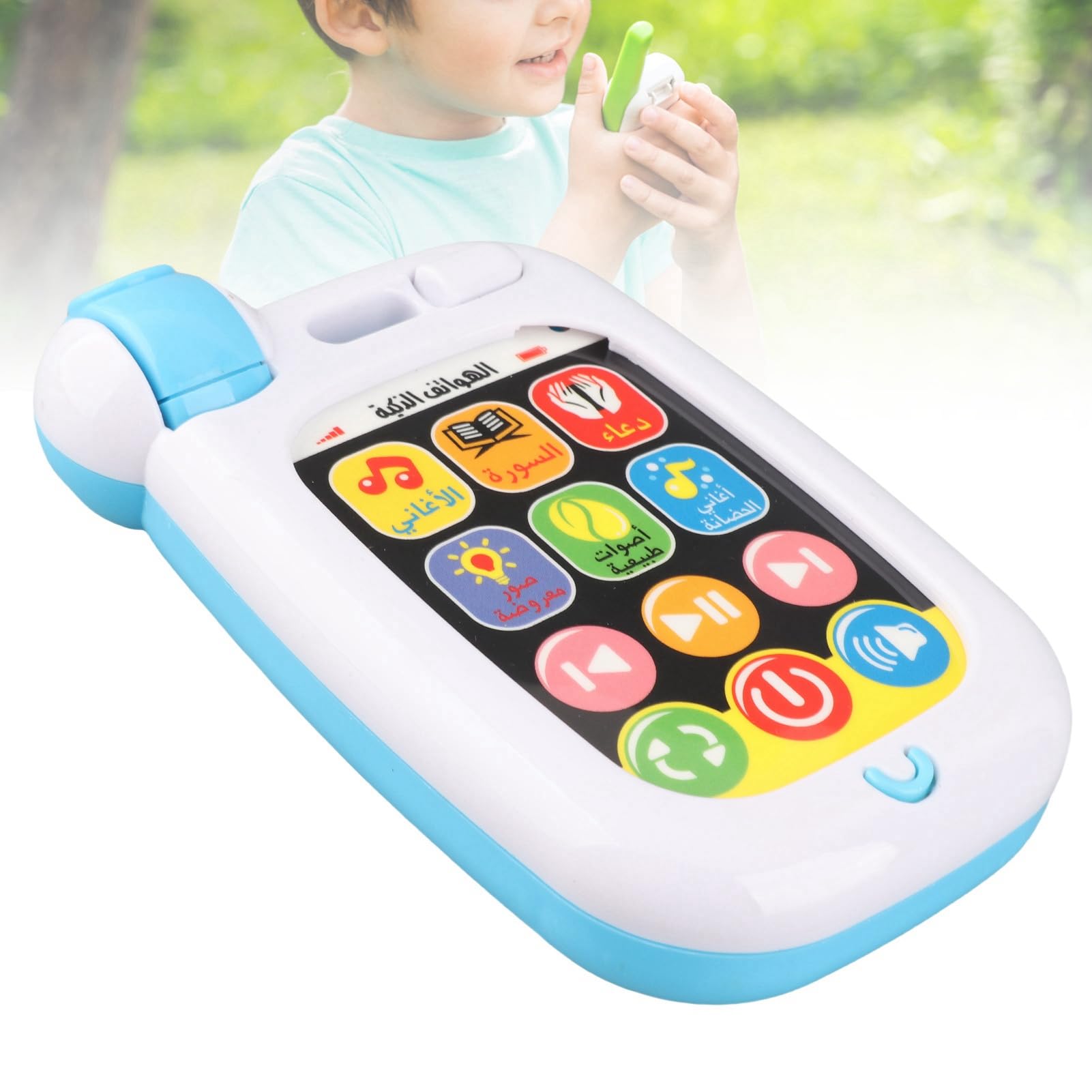 Saluaqui Arabic Early Learning Machine for Children, Portable Arabic Educational Toy with Quran Learning - Image 2