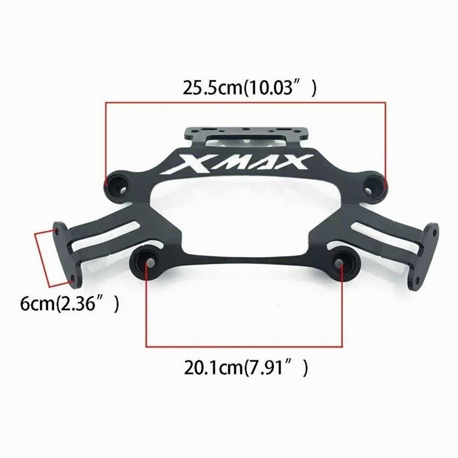 Rétroviseurs Mo&to Compatibles Avec Pour YA&MAHA XMAX 300 400 125 250 (2017-2022) Et Support GPS Pour Téléphone(Style C)