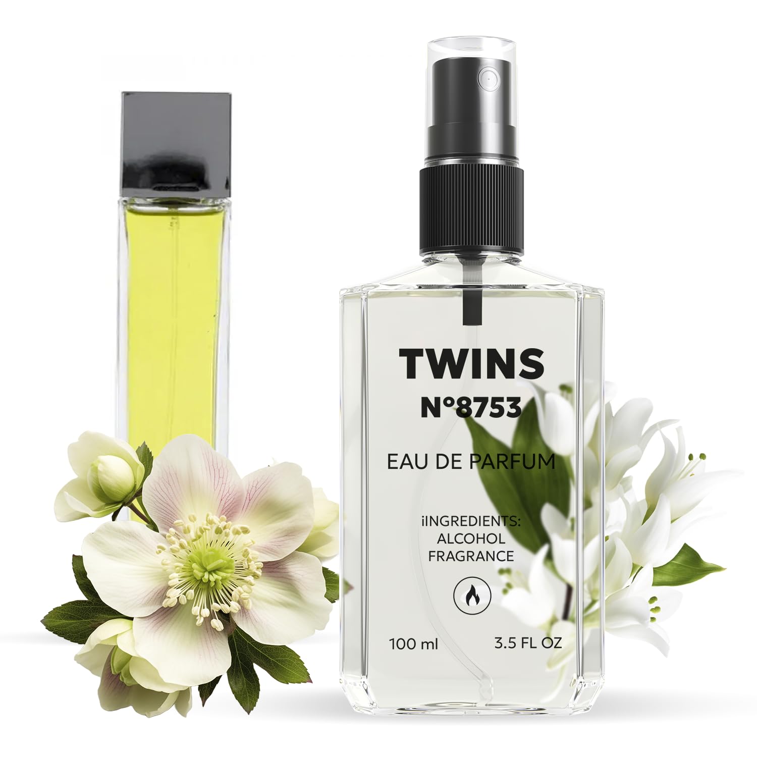 TWINS Impression of Envy | Perfume for Women Eau de Parfum | No.8753 | 3.4 Fl Oz / 100 ml