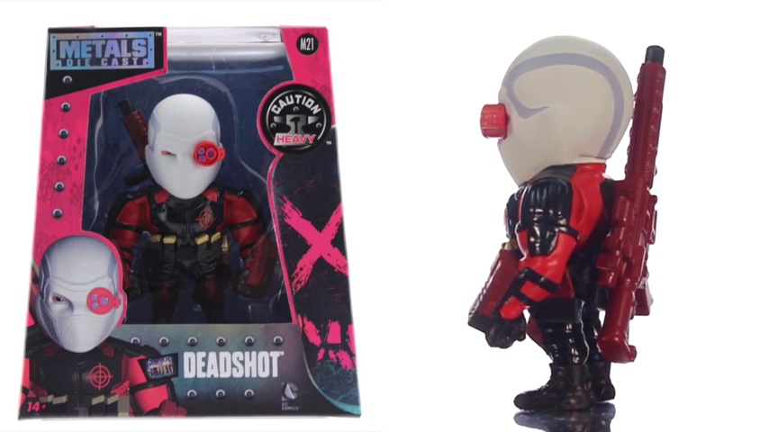 Amazon.com: Metals Suicide Squad 4 inch Movie Figure - Deadshot