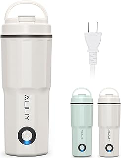 電気ケトル ポータブル トラベルケトル 小型 380ML 100V 300W 低消費電力 持ち運びケトル 湯沸かし 一人暮らし 電気ポット トラベル 湯沸かし器 水筒 急速沸かし 空焚き防止 漏れない お湯ポット ステンレス 二重構造 コーヒー 紅茶に使用 旅行 車中泊 オフィス 出張 ギフト 日本語説明書付き PSE認証済み (ベージュ-S)