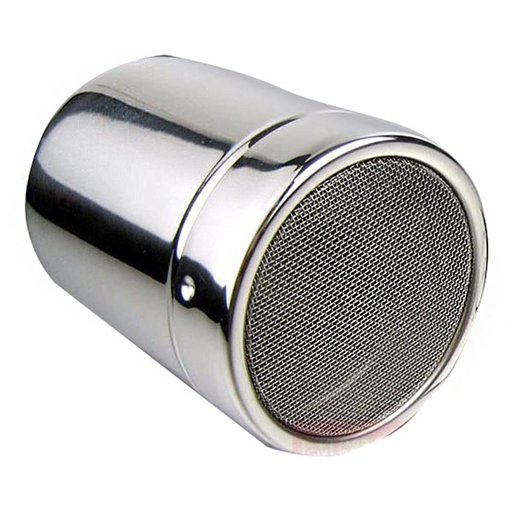 ANCLLO Functional Stainless Steel Chocolate Shaker Icing Sugar Salt Cocoa Flour Coffee Sifter