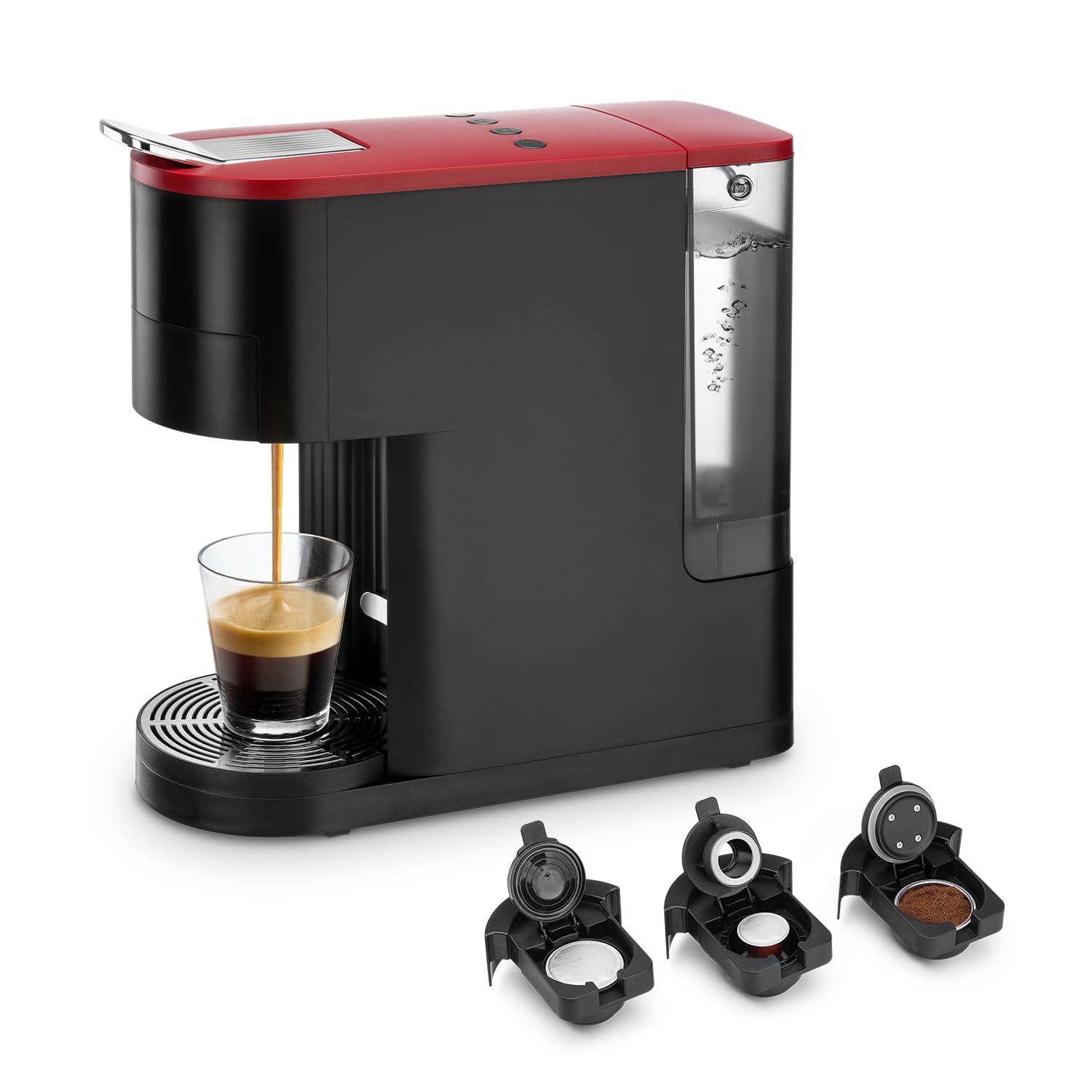 Ufesa Lucca Macchina da caffè multicapsula per caffè macinato e capsule