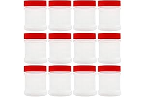 Cornucopia Brands Mini Seasoning Bottles for Travel - Pack of 12 Small...