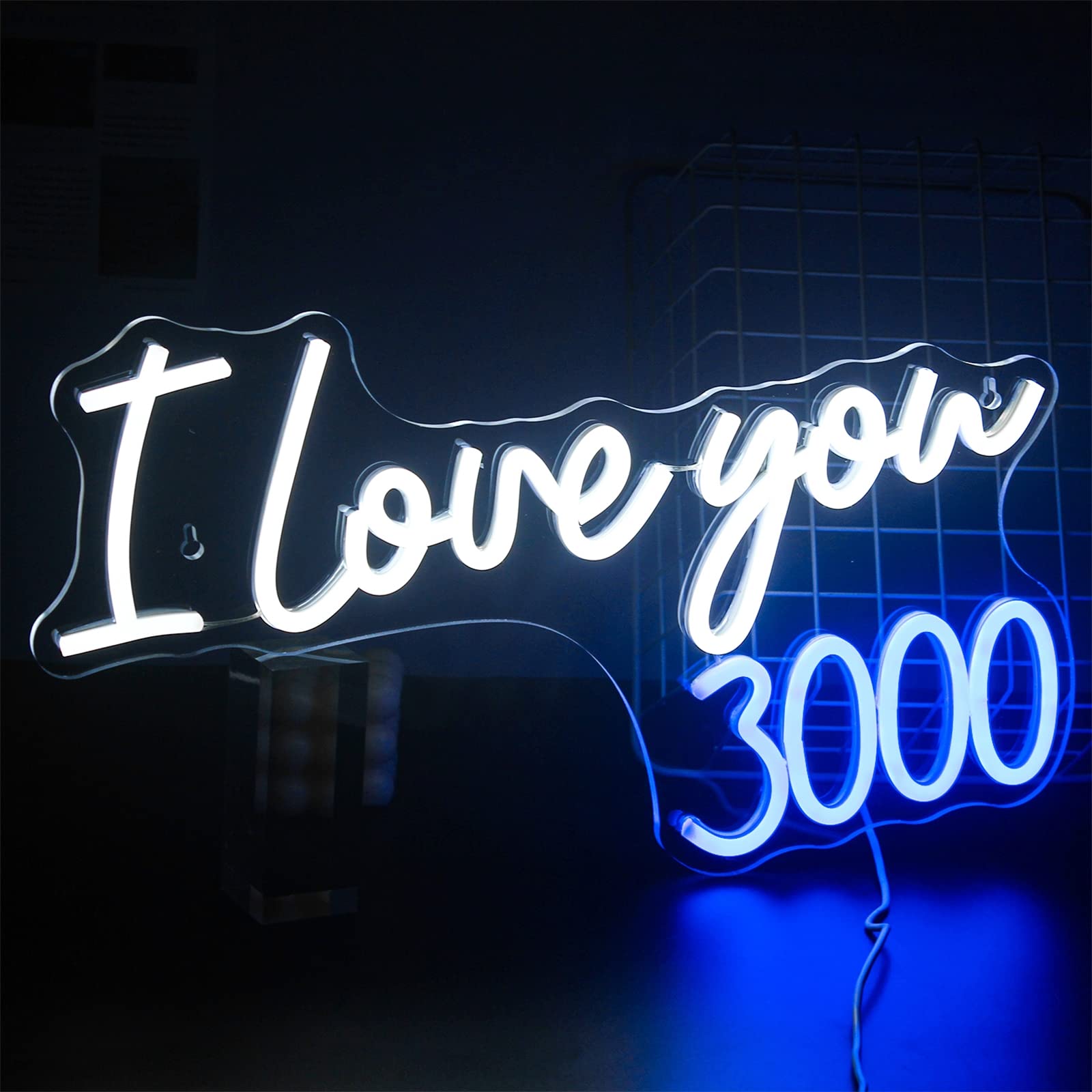 サインランプ 韓国風 LED ネオンサイン I Love You 調光可能 壁 サインランプ 韓国風 LED ネオンサイン I Love You 調光可能 壁
