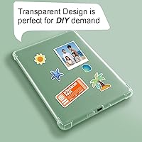 Vista 4 de Funda transparente CoBak exclusiva para Kindle de 6 pulgadas 2024 y 2022 (11.ª generación) - Funda ultra delgada de TPU transparente y suave