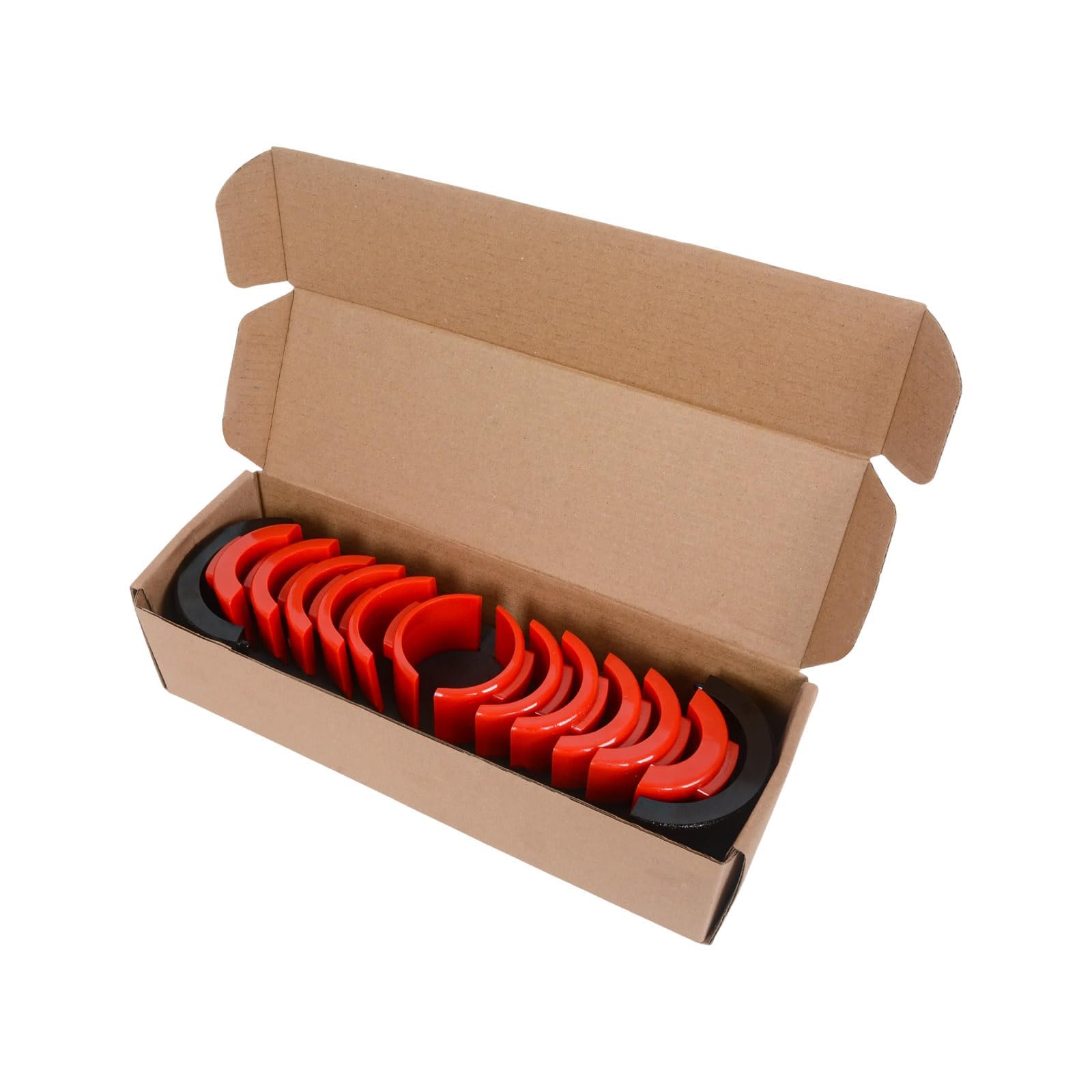MOTO4U Kit di guarnizioni universali per forcella moto con adattatori regolabili (35-50 mm) – compatibile con moto da cross e moto