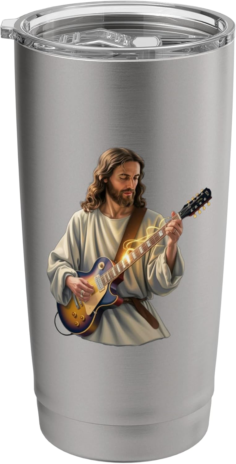Christiaan Roks Amazon.com | Jesus Rocks With Guitar - Funny Christian Rocks Church ...