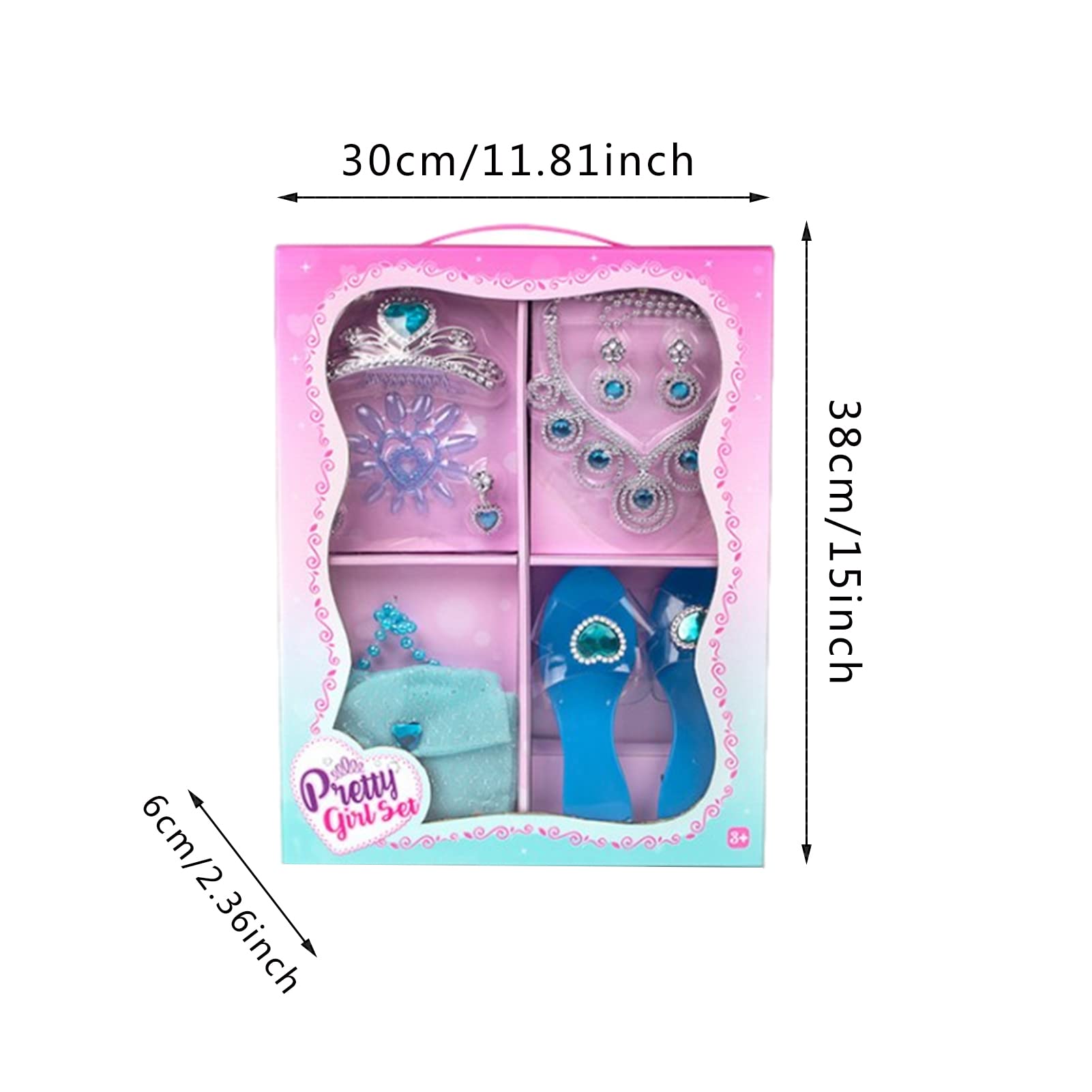 Coffret accessoires de Princesse Miss Fashion : King Jouet Belgique, Accessoires déguisements Miss Fashion