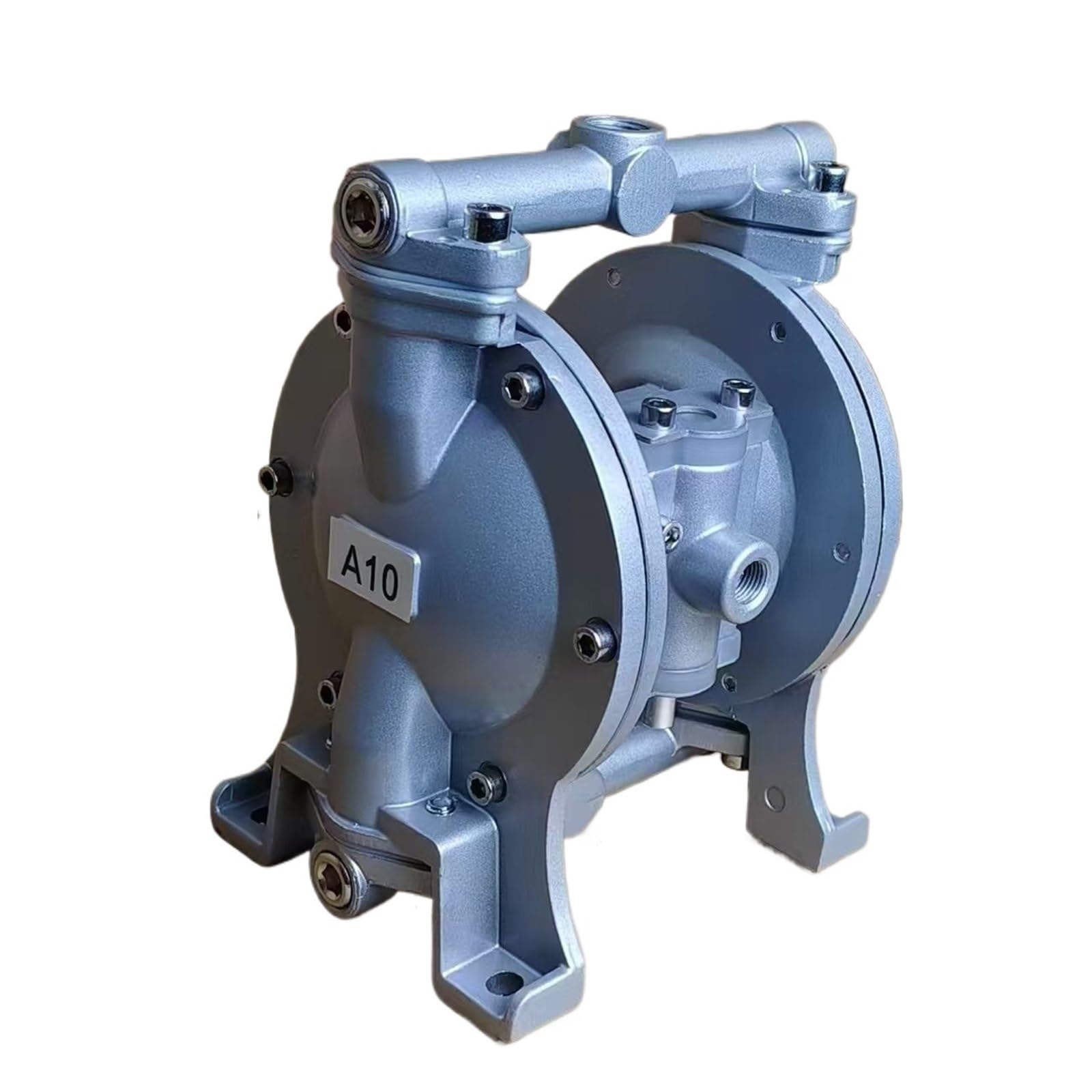 CUDTAPI Pneumatic Diaphragm Pump Industrial Grade A10/paint Pump/spray Paint Pump/printing Machine Ink Pump/glue Pump/oil(Silver)