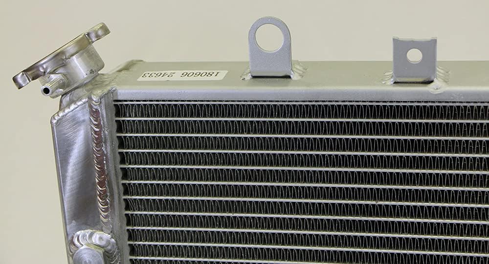 High Performance All Aluminum TIG Welded Radiator for Yamaha Grizzly 700 ATV