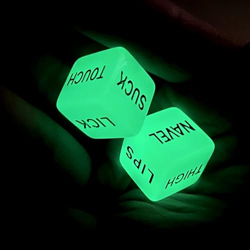 Miniatura 5 de 2 piezas de dados de noche de cita para pareja, dados de decisión de amor para parejas, ideas de cita nocturna, dados después del juego de edición