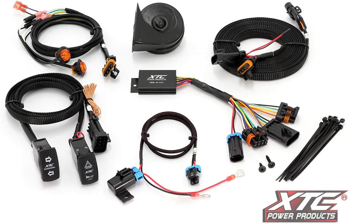 XTC Power Products Self Canceling UTV Turn Signal Kit Compatible with Polaris RZR XP 2015-18