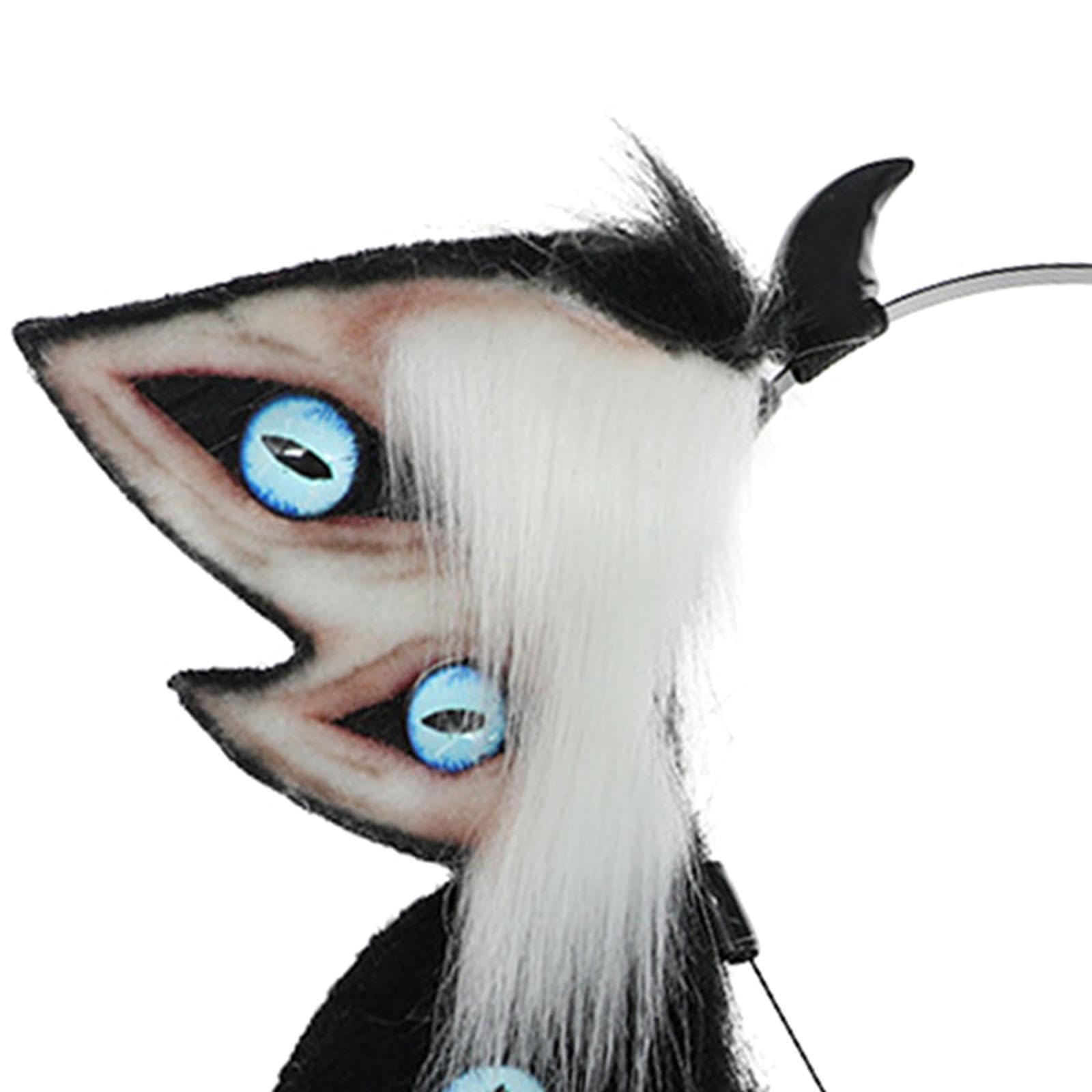 TISHITA Diadema con Orejas de Animales para Disfraces, Ideal para Fiestas Temáticas Y Festivales para Adultos.
