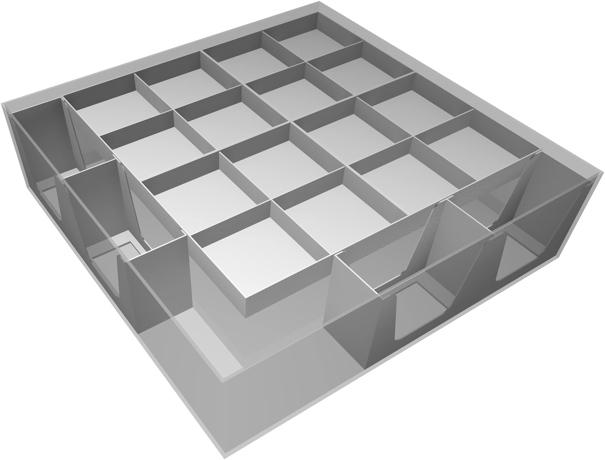 Feldherr Organizer inserts compatible with Clank! A Deck-Building Adventure - core game box