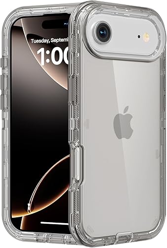 Miniatura 24 de Funda para iPhone 11 Pro Max, resistente a los golpes, protección contra caídas, funda protectora transparente de doble capa compatible con iPhone