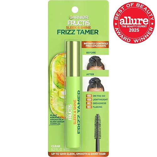 Miniatura 2 de Garnier Fructis Elegante y Shine Varita Suero para el Cabello Rizado y Rebelde para Frizz y Puntas Alborotadas, 0.27 Fl Oz