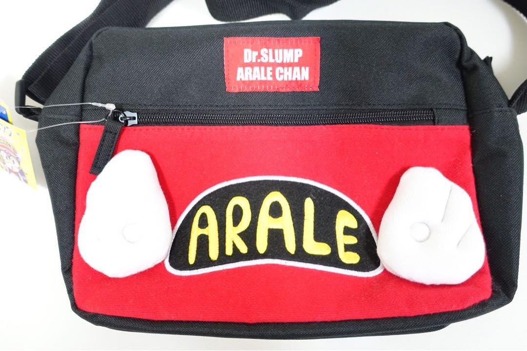 ドクタースランプアラレちゃん　プラスチック製バッグ　当時物　激レア ドクタースランプアラレちゃん プラスチック製バッグ 当時物 激レア 激