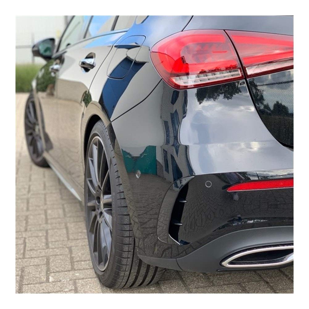 Tylny zderzak Spoiler Canards Splitters, dla Mercedes-Benz, W177 AMG Line Hatchback A180 A200 A220 A160 A250 A35 2019