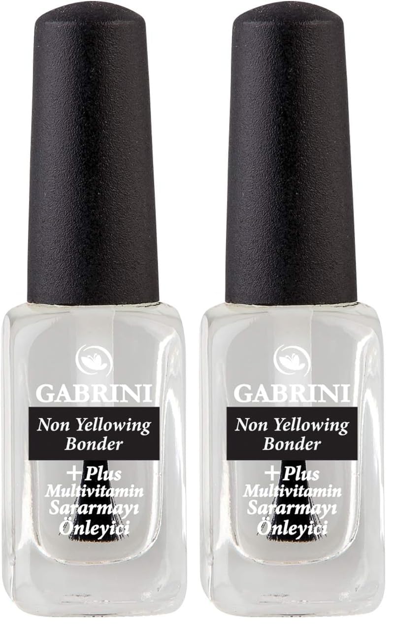 Gabrini Bakim Oje Non Yellowing Bonder (Sararma Önleyici) 1 Paket (1 x 1 Adet) 2li paket