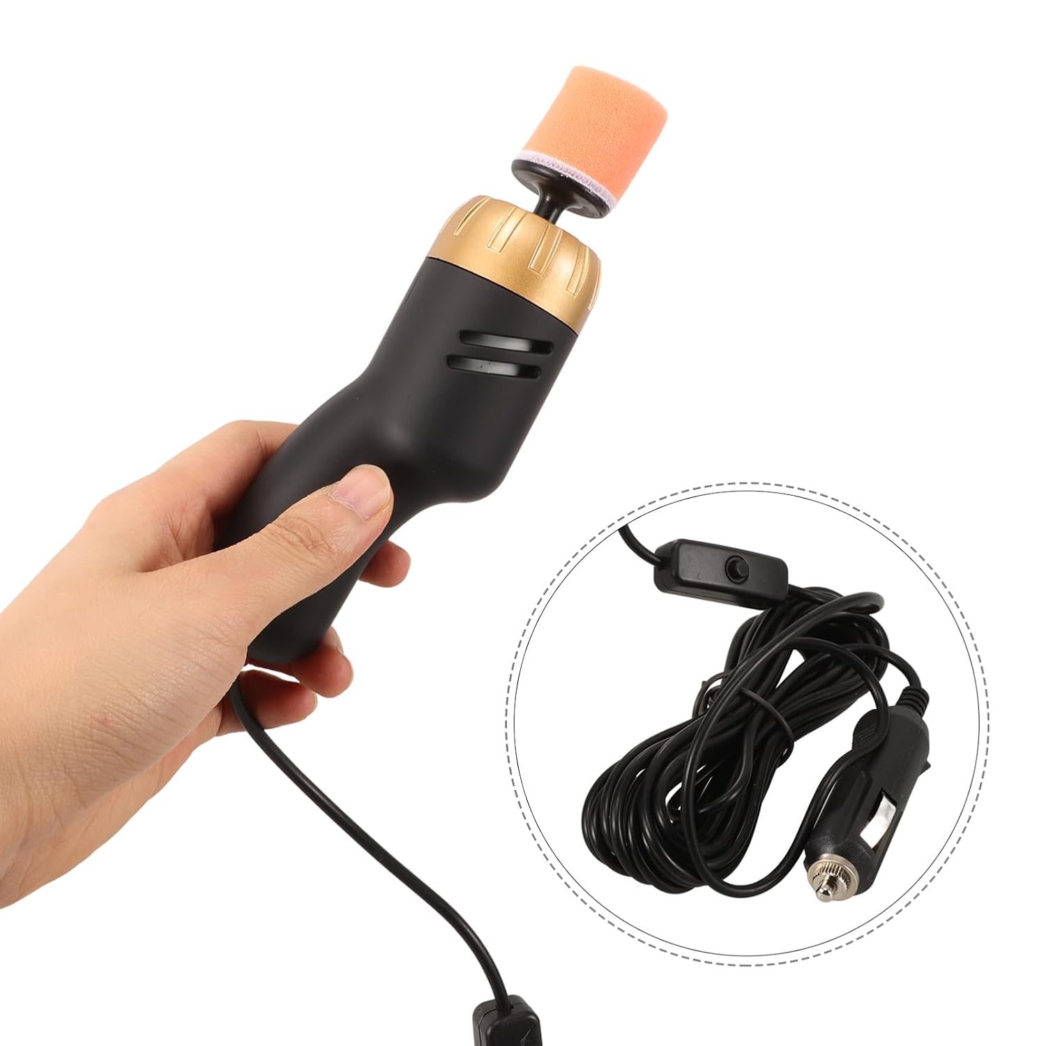 Car Scratch Repair Tool Mini Polishing Machine for Auto Detailing Efficient Scratch Remover for Various Surfaces Compact Design for and Storage