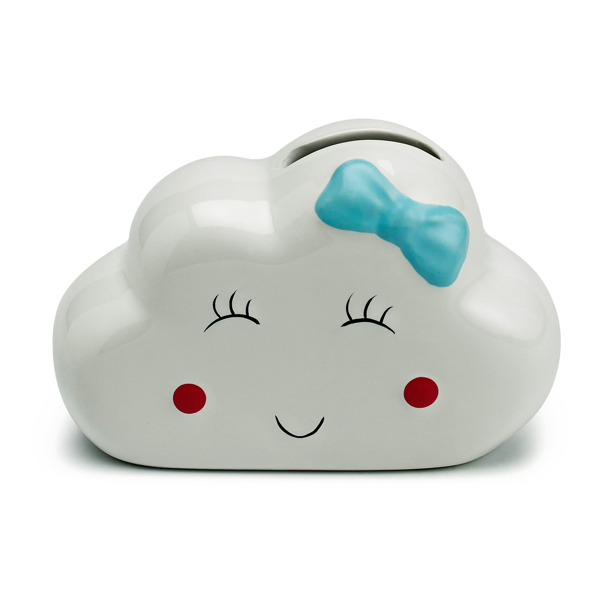 Mousehouse Gifts White - Cloud Piggy Bank, Money Box For Children Of All Ages